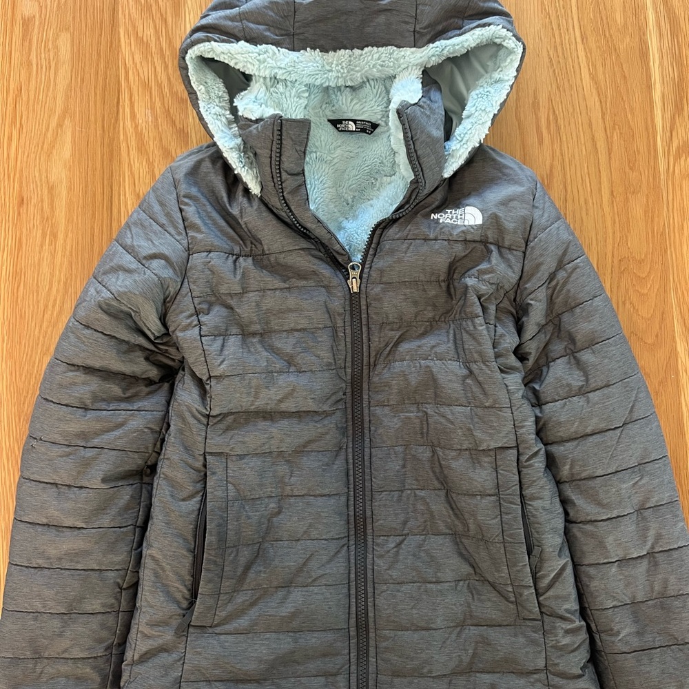 The North Face Soft Gray Fleece Jacket